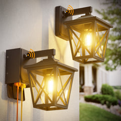 Ehaho ‎EH-BD03 Porch Lights with GFCI Outlet